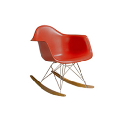 eames&reg; molded plastic armchair with rocker base A006